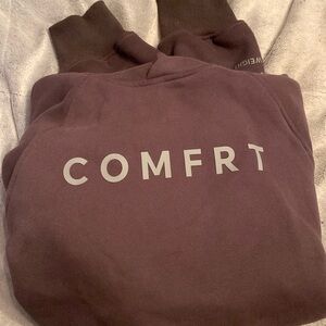 New Comfrt dark gray Hooded Sweatshirt Size unisex Large